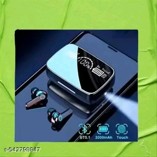 other m19 latest new trending  hd led display earphone sports